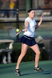 Casey Miller has excelled on the court and off of it, being named All-Conference and Academic All-Conference.  Courtesy of Billiken Media Relations
