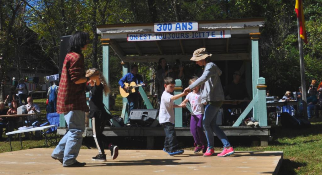 Old Mines: The Fall Festival included many celebratory activities including music and dancing and was a way for the people to embrace their French heritage. Tim Wilhelm / News Editor