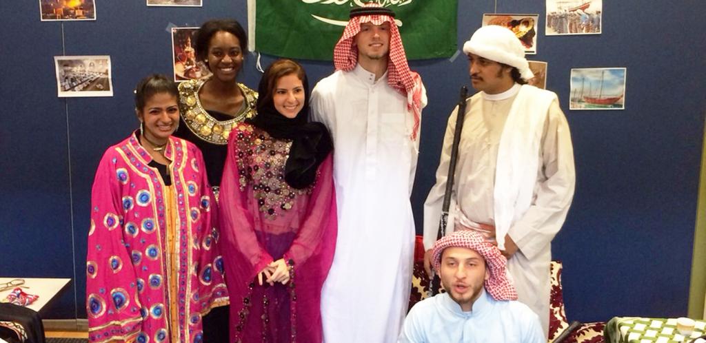 Saudi Arabia: SLU’s Cultural Tastes series highlighted Saudi culture and customs. Photo courtesy of Adnan Syed 